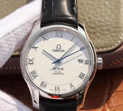Omega De Ville 431.13.41.21.02.001 VS Factory 1:1 Best Edition Replica Watch White Dial Swiss ETA8500